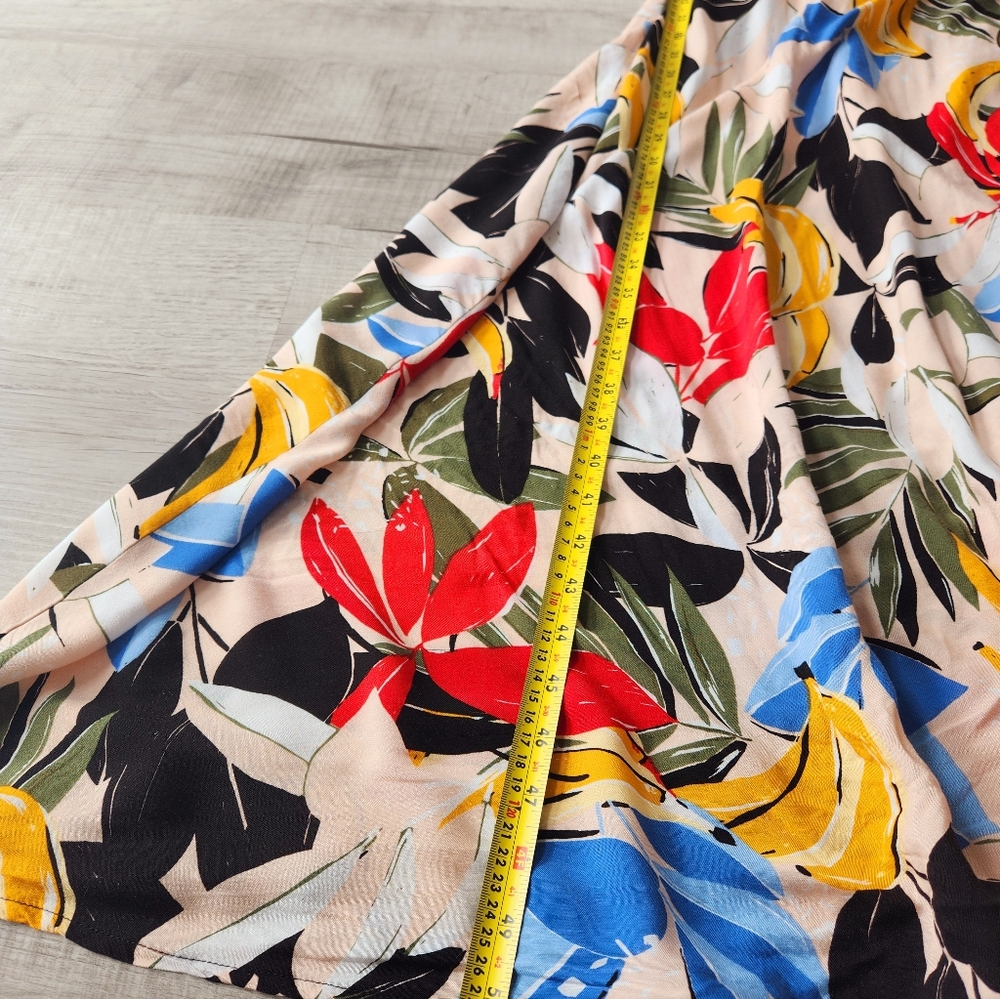 Eloquii Mixed Print Wrap Dress | Size 28 - image 5